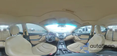 2013 Hyundai Elantra Gls z USA, uszkodzony, nr VIN 5NPDH4AE1DH442256